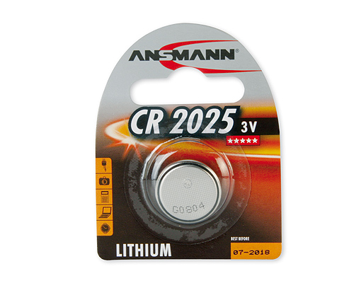 ANSMANN Pin Lithium CR2025 - 5020142