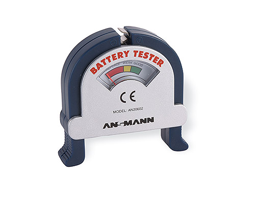 ANSMANN Bá»™ kiá»ƒm tra Pin - Battery Tester - 4000001