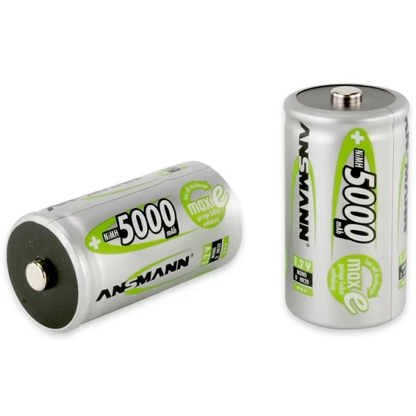 Pin đại sạc ANSMANN 5000 (Mono D) vỉ 2 viên