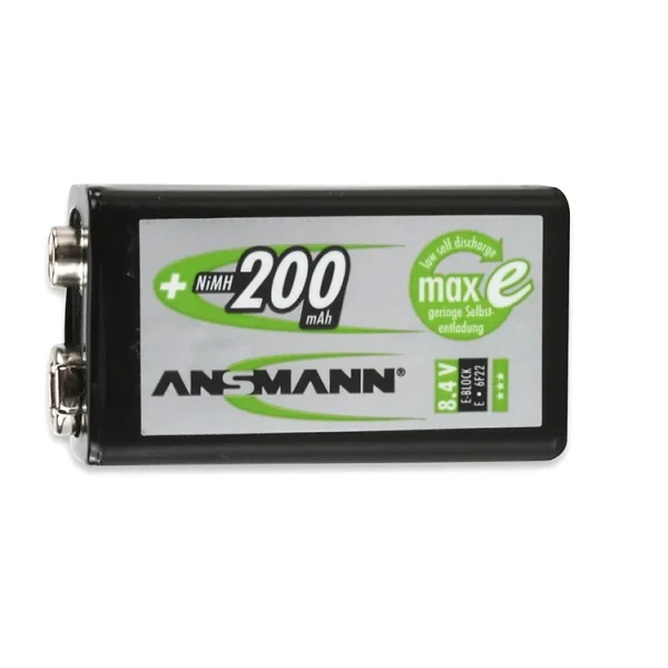 Pin sạc 9V - 200mAh ANSMANN