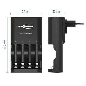 Bộ sạc Pin ANSMANN POWERLINE 4 Smart