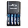 Combo Bộ sạc ANSMANN POWERLINE 4 Smart kèm 4 pin AA-2850-US