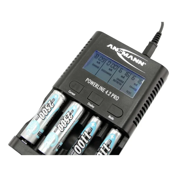 Bộ sạc, xả, đo dung lượng pin AA - AAA ANSMANN PowerLine 4.2 Pro