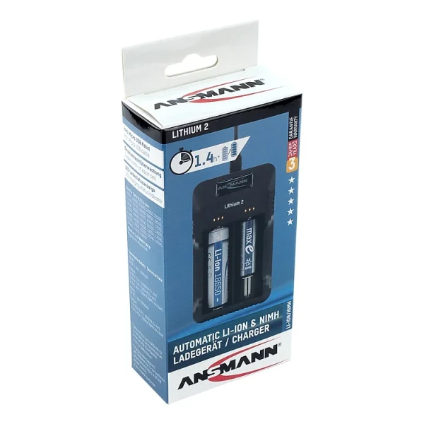 Bộ sạc Pin Lithium 2 ANSMANN