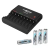 Bộ sạc Ansmann kèm 04 viên pin 2850Mah Powerline 8 Plus