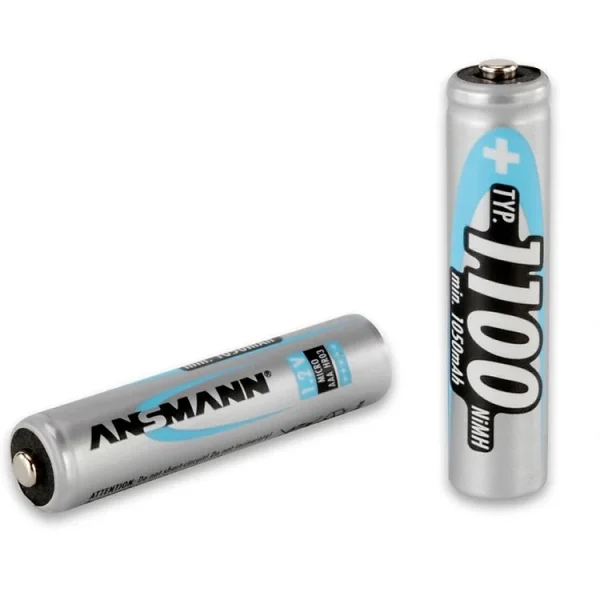 Pin Sạc AAA 1100 BL2 ANSMANN vỉ 2 viên