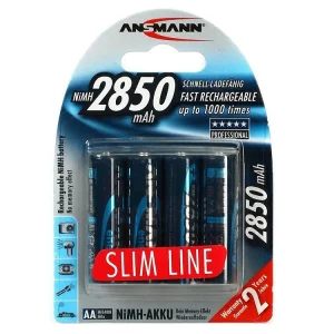 Pin Sạc 2850 Slim-US ANSMANN (Vỉ 4 Viên)