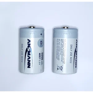 Pin đại sạc ANSMANN 5000 (Mono D) vỉ 2 viên