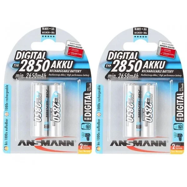 Pin Sạc AA 2850 BL4 ANSMANN