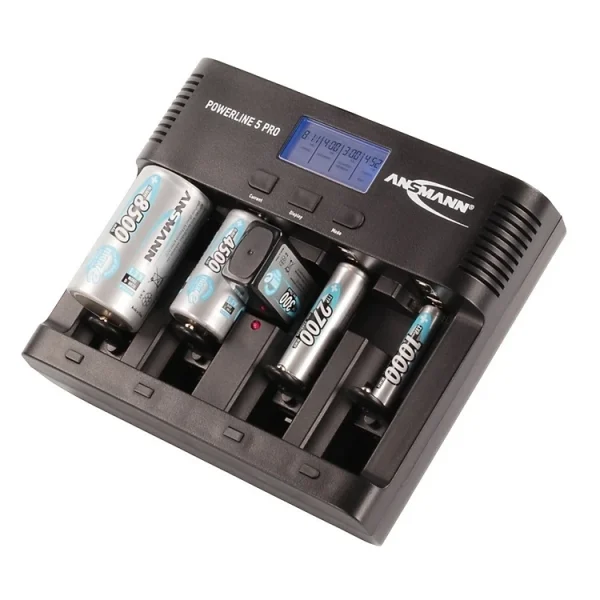Bộ sạc pin POWERLINE 5 Pro ANSMANN