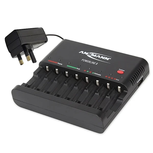 Bộ sạc Pin ANSMANN POWERLINE 8