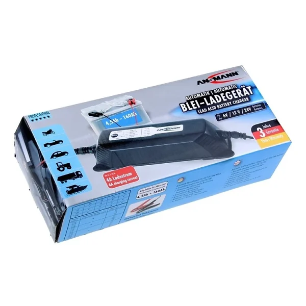 Bộ sạc Acquy đa năng ANSMANN ALCT 6-24V-4A