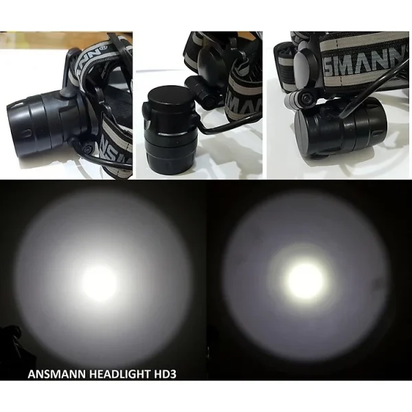 Đèn Pin Đeo Đầu LED Headlight HD3 của ANSMANN