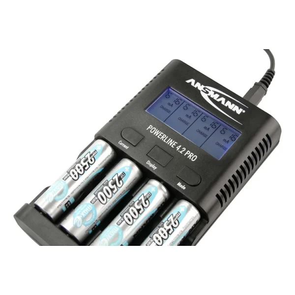 Bộ sạc, xả, đo dung lượng pin AA - AAA ANSMANN PowerLine 4.2 Pro
