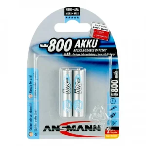 Pin Sạc AAA-800 BL2 ANSMANN vỉ 2 viên