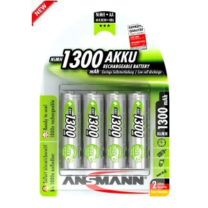 Pin Sạc AA-1300mAh Max- E ANSMANN