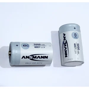 Pin đại sạc ANSMANN 5000 (Mono D) vỉ 2 viên