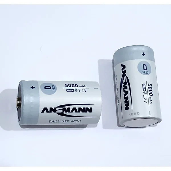 Pin đại sạc ANSMANN 5000 (Mono D) vỉ 2 viên