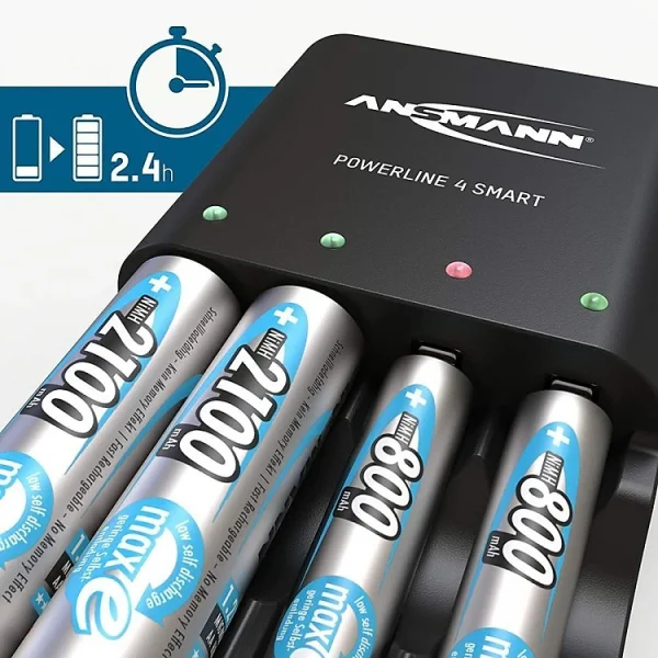 Bộ sạc Pin ANSMANN POWERLINE 4 Smart