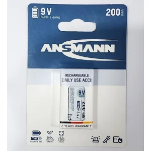 Pin sạc 9V - 200mAh ANSMANN